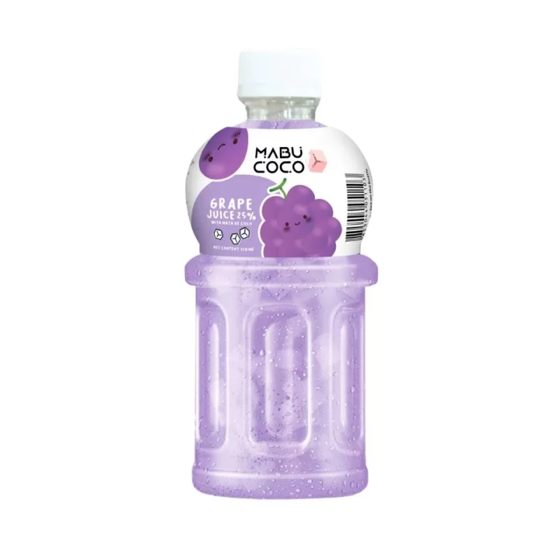Напиток «Mabu Coco с Nata de Coco — вкус фиолетового винограда, 320 мл»
