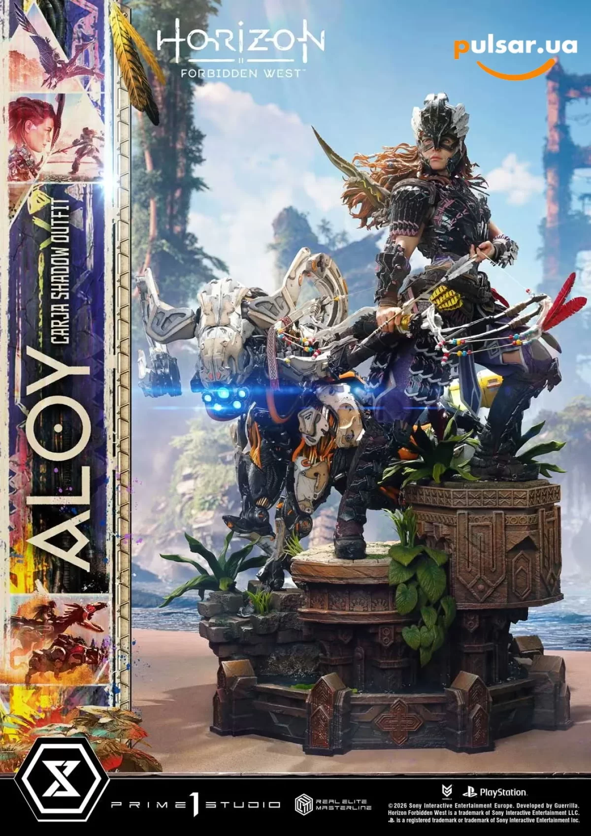 Оригинальная sci-fi фигурка &laquo;Prime 1 Studio - Real Elite Masterline Horizon Forbidden West Aloy Carja Shadow Outfit&raquo;