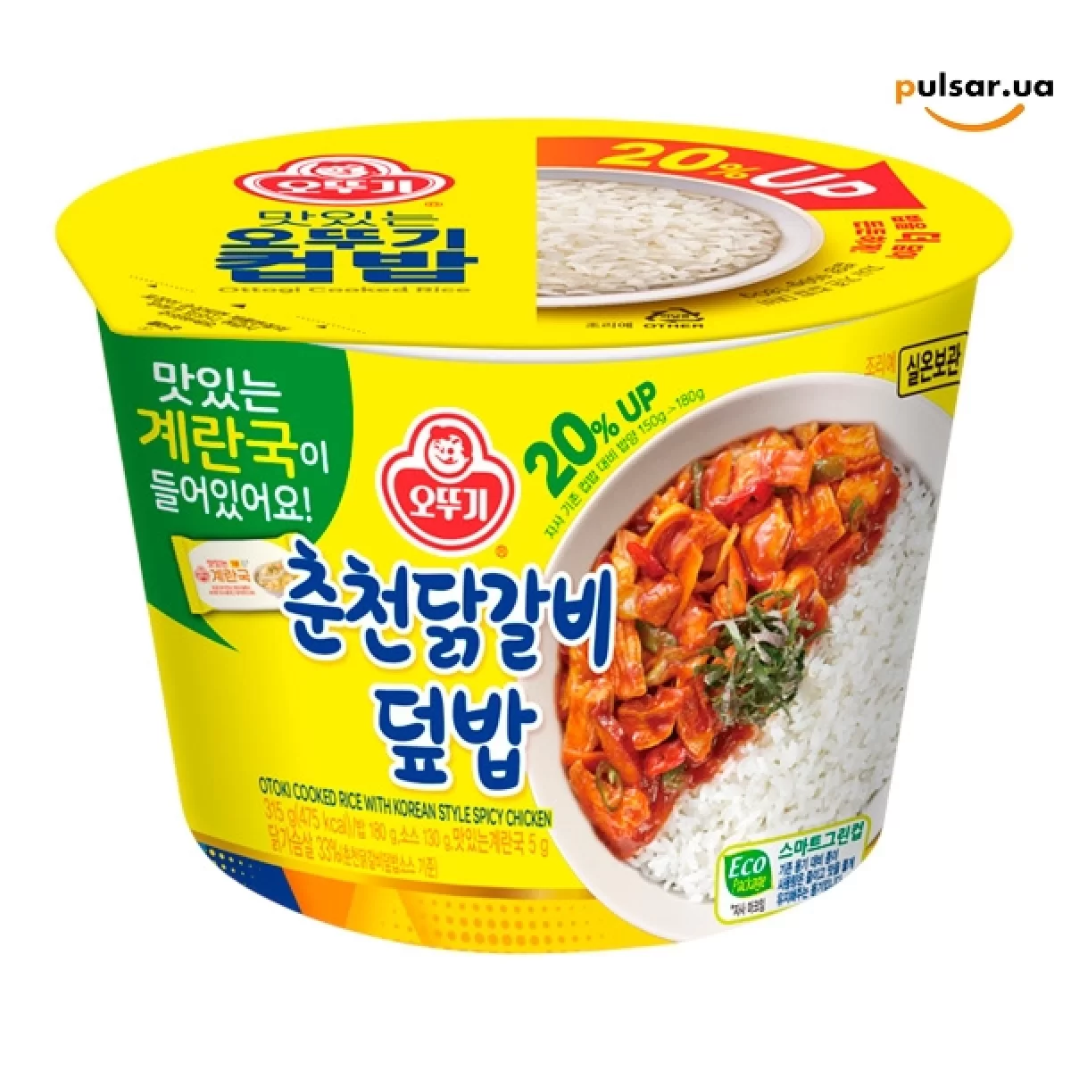 Рис &laquo;Готовый рис с острой курицей Ottogi&raquo;