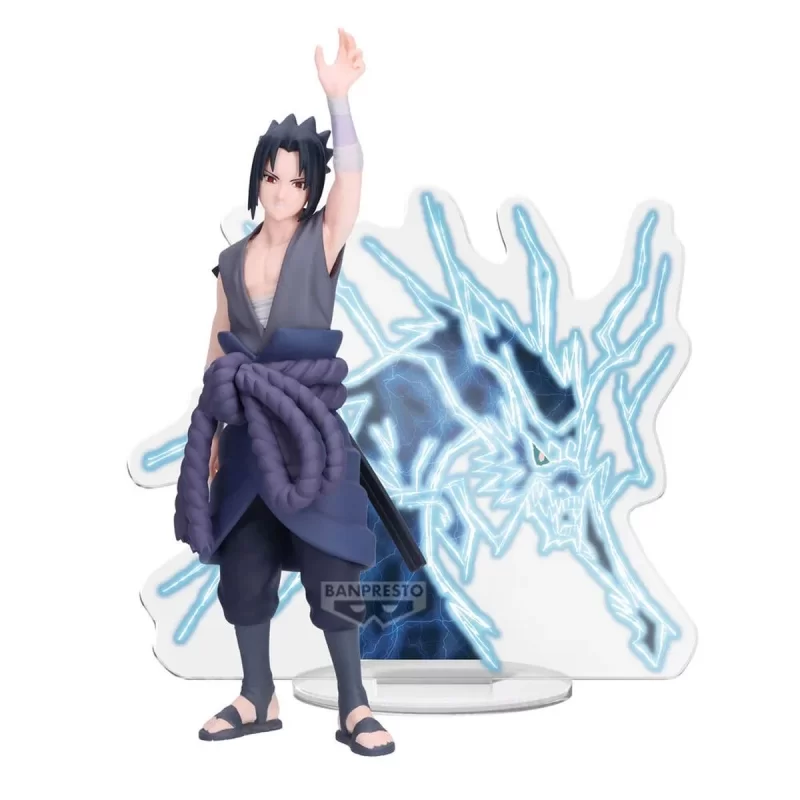 Оригинальная аниме фигурка «"Naruto Shippuden" PANEL SPECTACLE -Lightning from Heaven- Uchiha Sasuke»