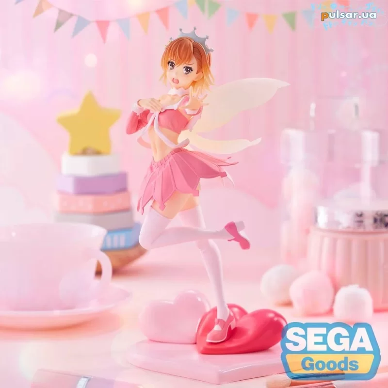 Електризуюче обслуговування! Оформити передзамовлення на фігурку SEGA - Luminasta Misaka Mikoto (Great Spirit Maid) — ваш шанс побачити Аса Токівадая в абсолютно новому, сліпучому образі. Ця преміальна фігурка вже доступна для замовлення в Pulsar зі швидк