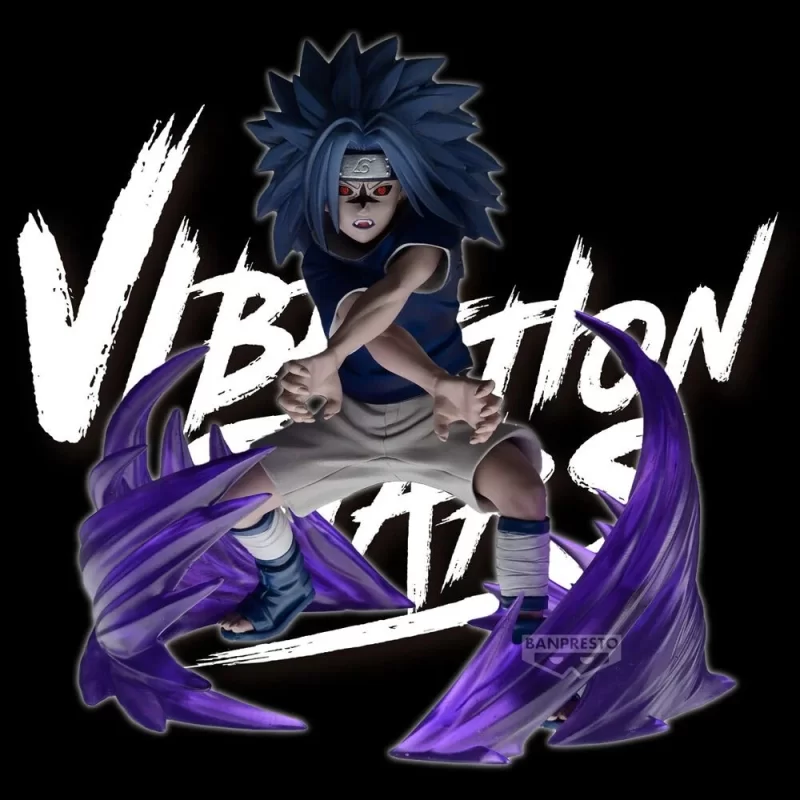 Оригинальная аниме фигурка «-NARUTO 72 series- 26＆27 VIBRATION STARS-UZUMAKI NARUTO & UCHIHA SASUKE- ※SASUKE» 