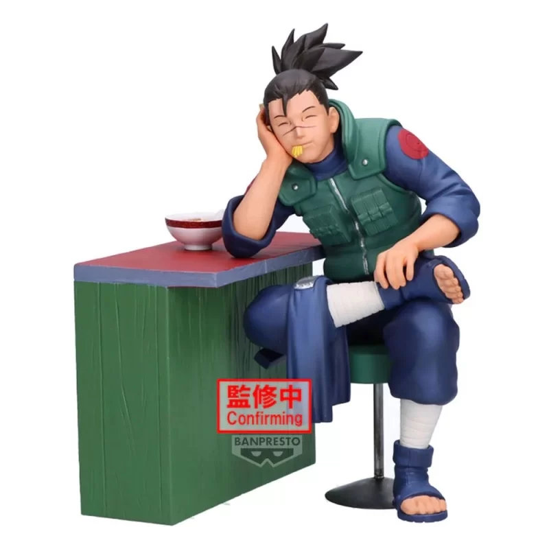 Оригинальная аниме фигурка «-NARUTO 72 series- 16 Figure Uzumaki Naruto & Umino Iruka ※Iruka»