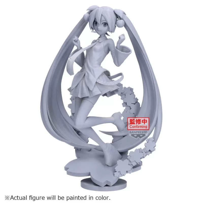Оригинальная аниме фигурка «"Hatsune Miku" BANPRESTO EVOLVE Sakura Miku Figure»