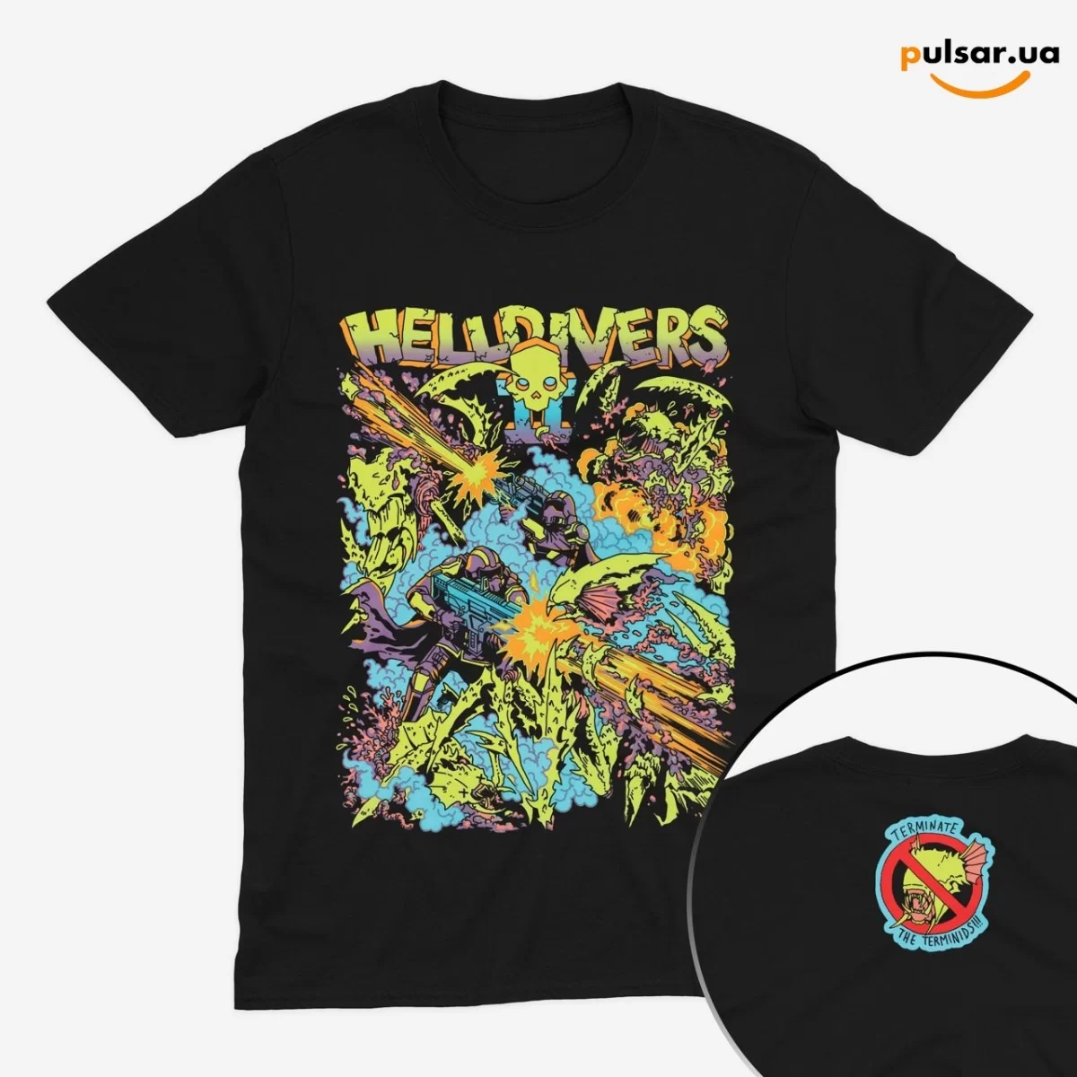 Футболка &laquo;Helldivers 2&raquo; модель 3