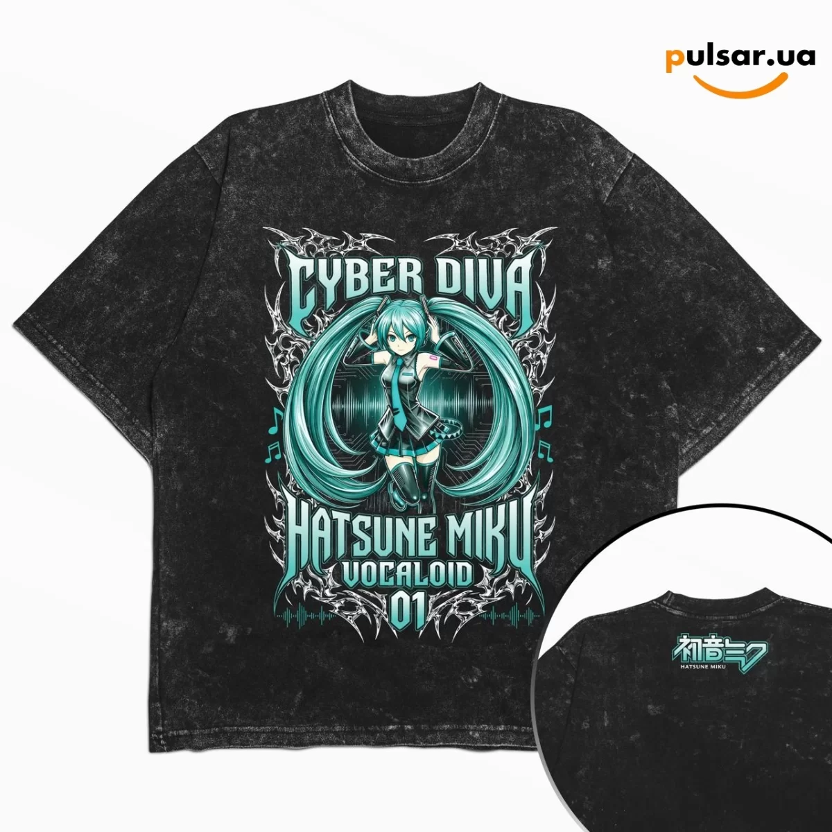 Футболка &laquo;Vocaloid - Miku Hatsune&raquo; модель 8