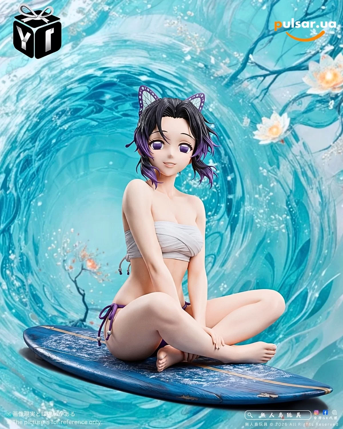 Оригинальная аниме фигурка &laquo;YI Studio - Shinobu Kocho Swimsuit Demon Slayer&raquo;