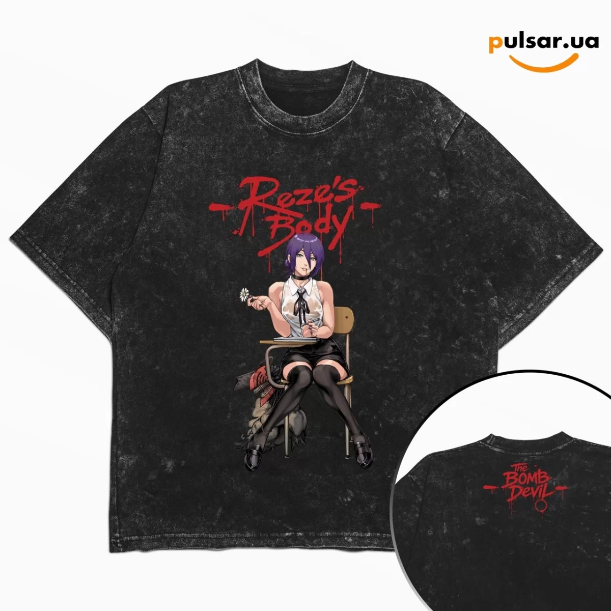 Футболка &laquo;Chainsawman - Reze&raquo; модель 1