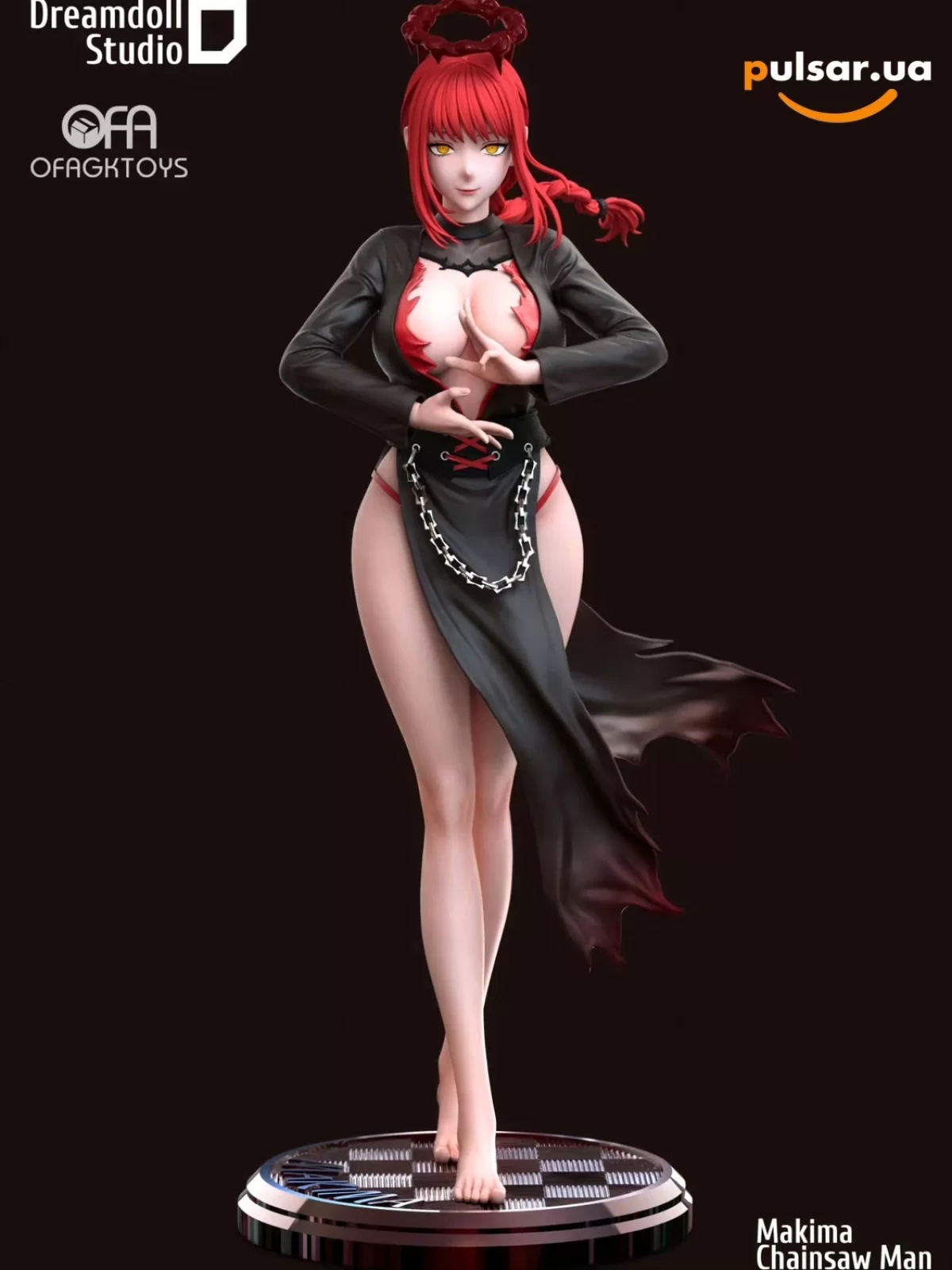 Оригинальная аниме фигурка &laquo;DreamDoll Studio - Makima Chainsaw Man&raquo;