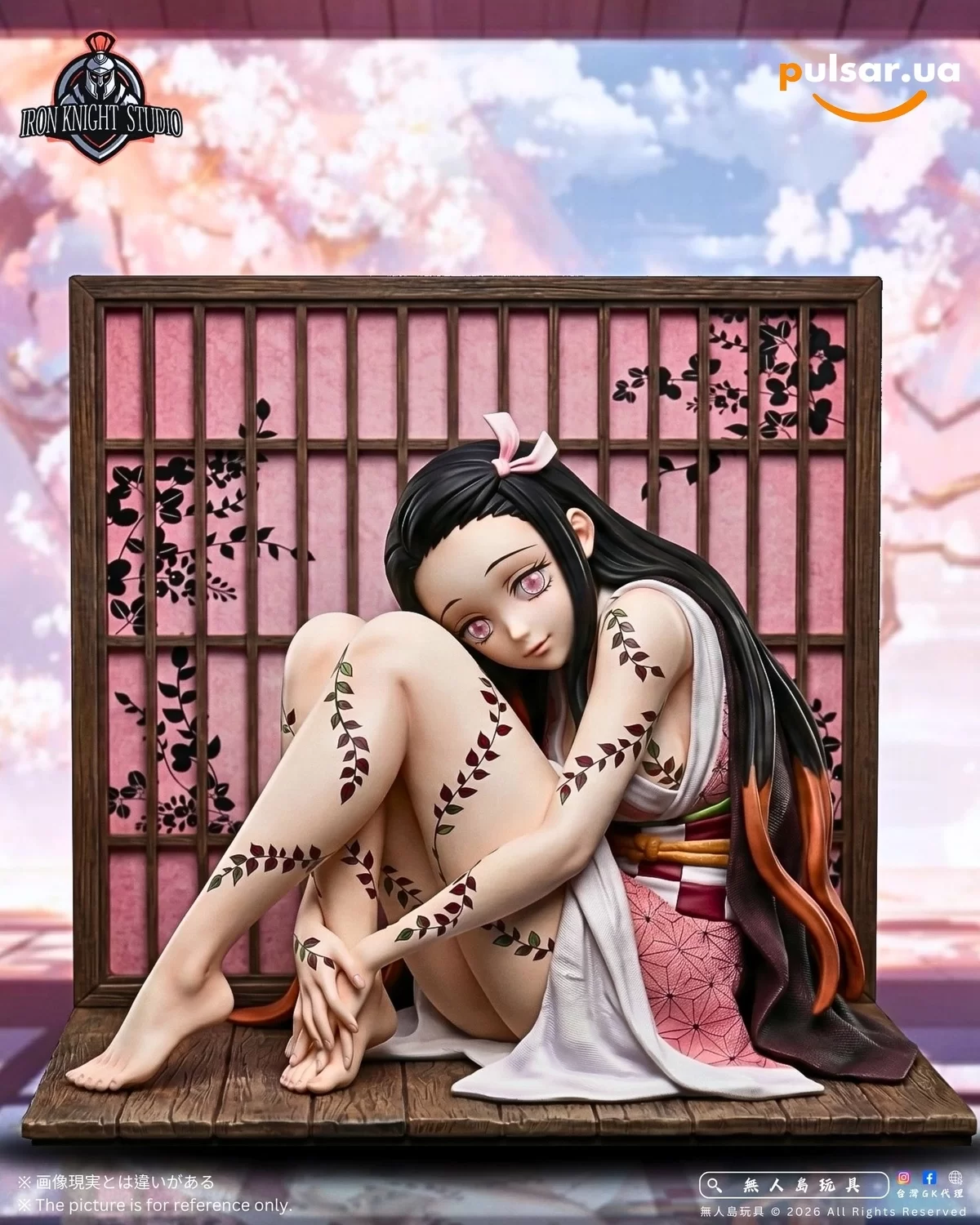 Оригинальная аниме фигурка &laquo;Iron Knight Studio - Nezuko Kamado Demon Slayer&raquo;