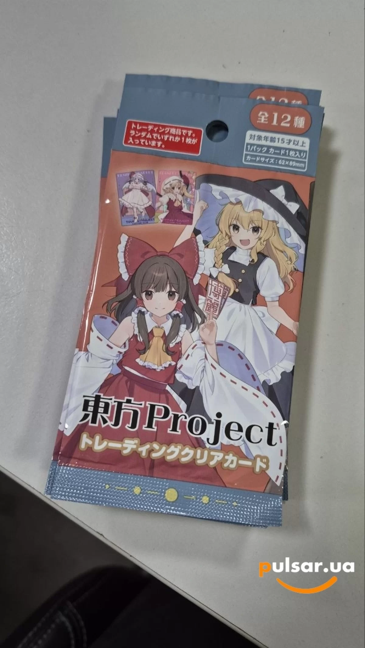 Коллекционные карточки (бустеры) &laquo;CanDo Touhou Project Trading Clear&raquo; ver. 1