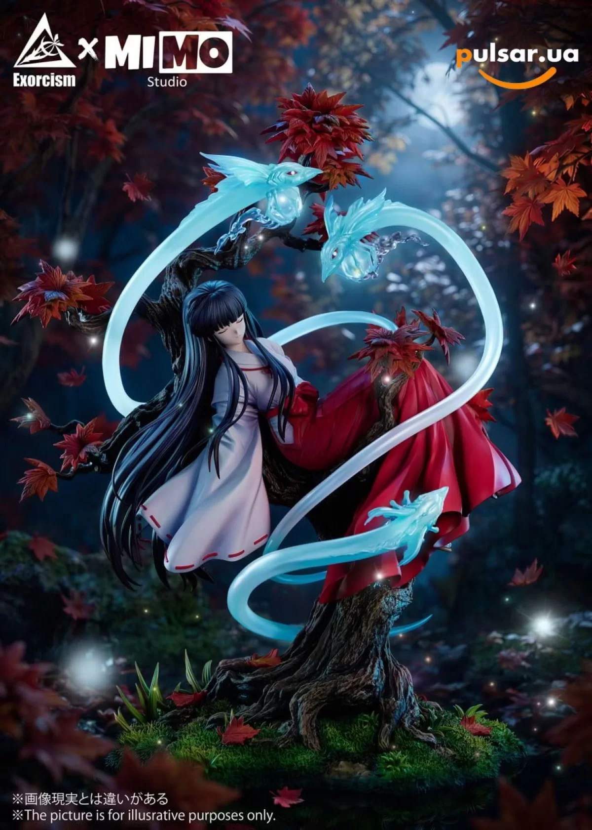 Оригинальная аниме фигурка &laquo;Exorcism Studio X MIMO Studio - Kikyo Falls Asleep InuYasha&raquo;
