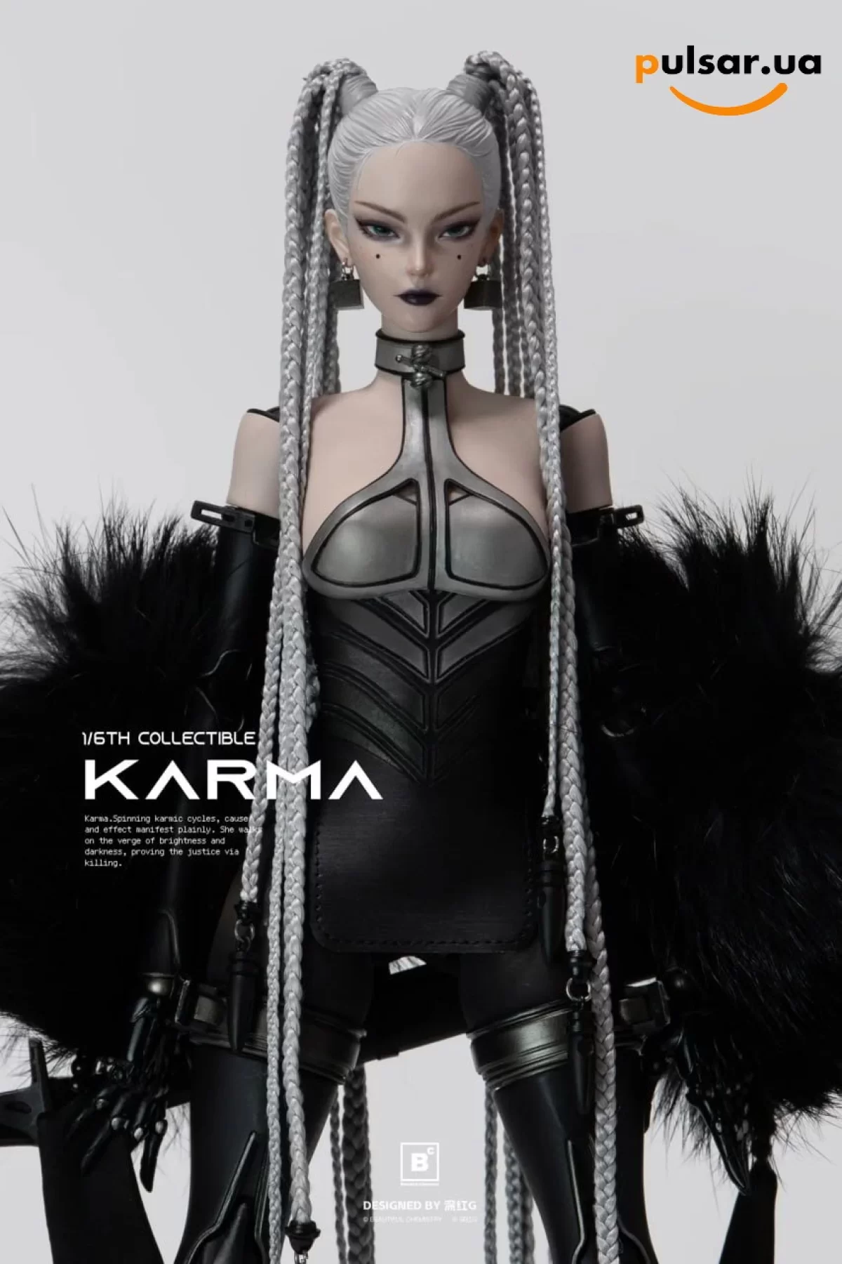 Оригинальная аниме фигурка &laquo;Beautiful Chemistry - White Night Alba Series Karma 1/6 Scale Action Figure&raquo;