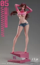 Оригинальная аниме фигурка «THE SUMMER PLANTS Studio - Summer Girlfriend Series Classmate Mari Makinami Illustrious Neon Genesis Evangelion» 