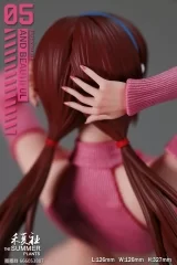 Оригинальная аниме фигурка «THE SUMMER PLANTS Studio - Summer Girlfriend Series Classmate Mari Makinami Illustrious Neon Genesis Evangelion» 