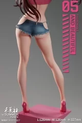 Оригинальная аниме фигурка «THE SUMMER PLANTS Studio - Summer Girlfriend Series Classmate Mari Makinami Illustrious Neon Genesis Evangelion» 
