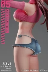 Оригинальная аниме фигурка «THE SUMMER PLANTS Studio - Summer Girlfriend Series Classmate Mari Makinami Illustrious Neon Genesis Evangelion» 