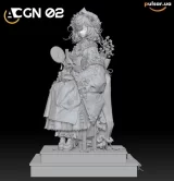 Оригинальная аниме фигурка &laquo;1/7 Scale Saigyouji Yuyuko-Touhou Project-ACGN 02 Studio&raquo;