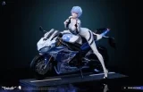 Оригинальная аниме фигурка «SX Studio - Neon Genesis Evangelion Motorcycle Girl Ayanami Rei»