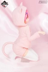 Оригинальная аниме фигурка «Ichiban Kuji Re:Zero kara Hajimeru Isekai Seikatsu - Itsu demo Anata to Isshodayo: Rem & Ram! Nyanko mode Ver.»