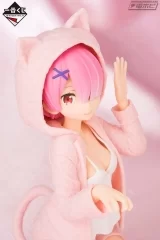 Оригинальная аниме фигурка «Ichiban Kuji Re:Zero kara Hajimeru Isekai Seikatsu - Itsu demo Anata to Isshodayo: Rem & Ram! Nyanko mode Ver.»