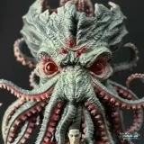 Оригинальная  фигурка «Everart Studio - Master of Madness "H.P.Lovecraft The First Master" and "The necronomicon"»