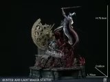 Оригинальная  фигурка «Bard Studio - Bloodborne Fight in the Astral Clock Tower Lady Maria vs. Hunter»