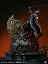 Оригинальная  фигурка «Bard Studio - Bloodborne Fight in the Astral Clock Tower Lady Maria vs. Hunter»