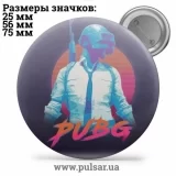Значок PlayerUnknown’s Battlegrounds / Battlegrounds / PUBG (ПАБГ) tape 04