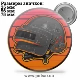 Значок PlayerUnknown’s Battlegrounds / Battlegrounds / PUBG (ПАБГ) tape 08