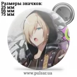 Значок Юрий на льду (Yuri on Ice) tape 16