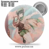 Значок Genshin Impact / Геншин импакт tape 63
