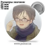 Значок Юрий на льду (Yuri on Ice) tape 21