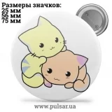 Значок Мемные Котики - Memes Cats tape 39