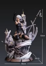 Оригинальная аниме фигурка «YorHa Studio - NieR:Automata YorHa Observation Report Council of Humanity Chapter 1 Ending C A2»
