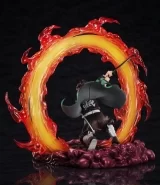 Оригинальная аниме фигурка «Demon Slayer: Kimetsu no Yaiba Mugen Train Arc Tanjiro Kamado Hinokami Kagura Hekira no Ten 1/8 Complete Figure (ANIPLEX+ Exclusive)»