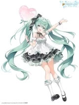 Оригинальная аниме фигурка «Hatsune Miku Birthday 2025 ArtistMasterPiece+/AMP+ Figure ～Party ver.»
