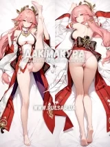 Дакімакура (подушка для обіймів) 150 см &laquo;Яе Міко | Геншин Імпакт Альтер&raquo; tape 5