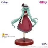 Оригинальная аниме фигурка «FURYU - Hatsune Miku Trio-Try-iT Figure Outing Dress Red Color ver.»