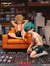 Оригинальная аниме фигурка &laquo;1/6 Scale Midoriya Izuku(deku) and Bakugou Katsuki-My Hero Academia-MOKOKO Studio&raquo;