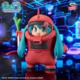 Оригинальная аниме фигурка «Mobile Suit Gundam 45th Anniversary x Hatsune Miku Figure Char's Zaku Costume»