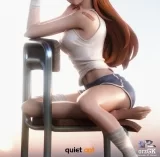 Оригинальная  фигурка «QuietArt Studio - Desktop Series Eva Ayanami Rei X Asuka Langley Soryu Eva»