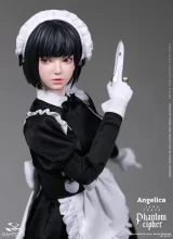 Шарнирная кукла «DAMTOYS - 1/6th scale PHANTOM CIPHER: ZERO TRACE ANGELICA Original Story Collectible Figure»