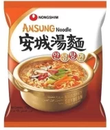 Корейская лапша «Лапша быстрого приготовления с грибами и водорослями Nongshim AnSungTangMyun 125 г»