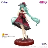 Оригинальная аниме фигурка «FURYU - Hatsune Miku Trio-Try-iT Figure Outing Dress Red Color ver.»