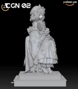 Оригинальная аниме фигурка &laquo;1/7 Scale Saigyouji Yuyuko-Touhou Project-ACGN 02 Studio&raquo;