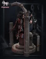 Оригинальная аниме фигурка «Pinksoul Studio - Genshin Impact Wriothesley»