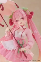 Оригинальная аниме фигурка «Vocaloid - Hatsune Miku - Artist MasterPiece+ - Sakura, Sakura Dress Ver. (Taito)»
