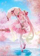 Оригинальная аниме фигурка «Vocaloid - Hatsune Miku - Artist MasterPiece+ - Sakura, Sakura Dress Ver. (Taito)»
