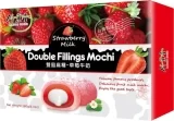 Моті «Bamboo House Double Fillings Mochi з молочно-полуничною начинкою 180 г»
